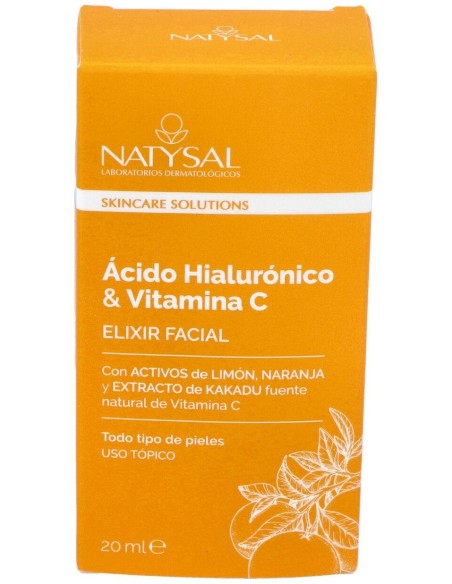 Natysal Ácido Hialurónico Y Vitamina C Elixir Facial 15 Ml