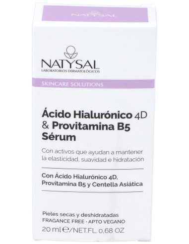 Natysal Ácido Hialurónico 4D Y Provitamina B5 Sérum 20Ml