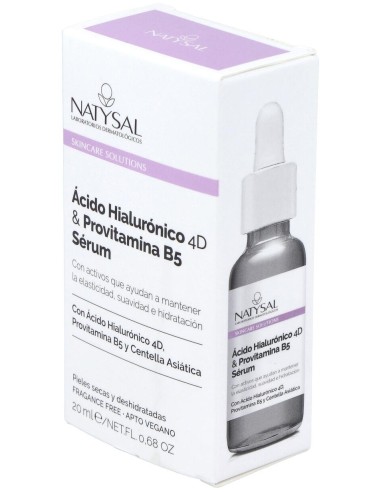 Natysal Ácido Hialurónico 4D Y Provitamina B5 Sérum 20Ml