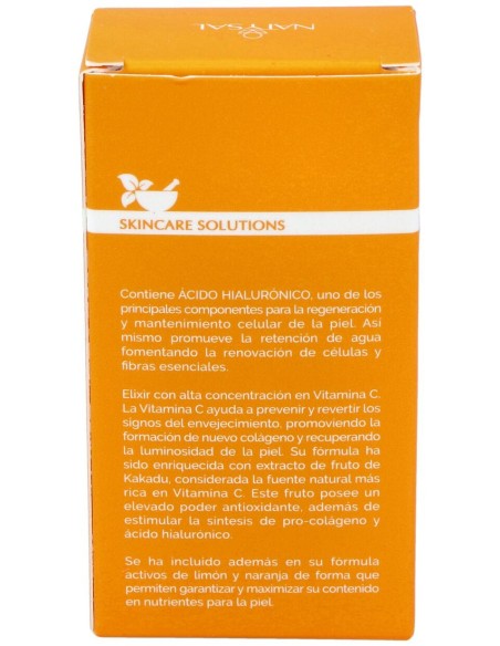 Natysal Ácido Hialurónico Y Vitamina C Elixir Facial 15 Ml