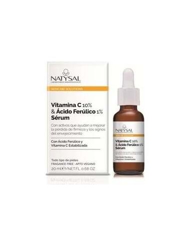 Natysal Vitamina C 10% Y Acido Ferulico 1% Serum 20Ml