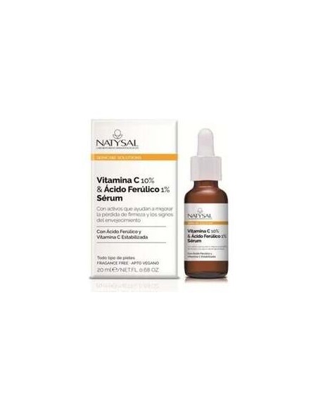 Natysal Vitamina C 10% Y Acido Ferulico 1% Serum 20Ml