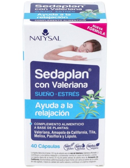 Sedaplan (Valeriana-Tranquilizante) 40Cap.