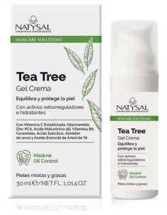 Natysal Gel Crema Facial Arbol Del Te 30Ml