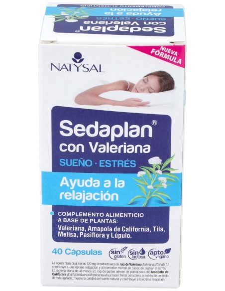 Sedaplan (Valeriana-Tranquilizante) 40Cap.