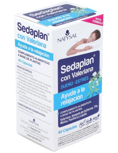Sedaplan (Valeriana-Tranquilizante) 40Cap.