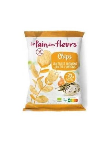 Chips De Lentejas Con Cebolla 50Gr. Bio Sg Vegan
