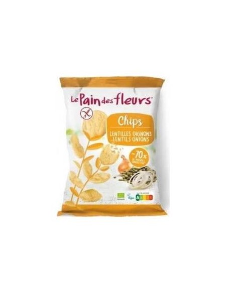 Chips De Lentejas Con Cebolla 50Gr. Bio Sg Vegan
