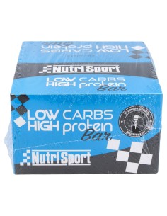 Nutrisport Barritas Low Carbs Brownie 16 Uds
