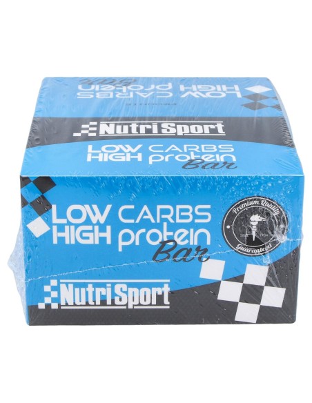 Nutrisport Barritas Low Carbs Brownie 16 Uds
