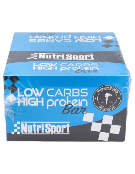 Nutrisport Barritas Low Carbs Chocolate-Galleta 16 Uds
