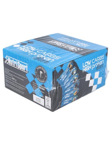 Nutrisport Barritas Low Carbs Brownie 16 Uds