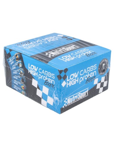 Nutrisport Barritas Low Carbs Brownie 16 Uds