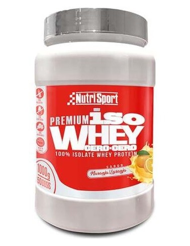 Nutrisport Iso Whey Cero Cero Naranja 1Kg