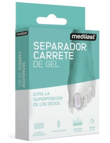 Medilast Separador Carrete De Gel Talla P, 2 Uds