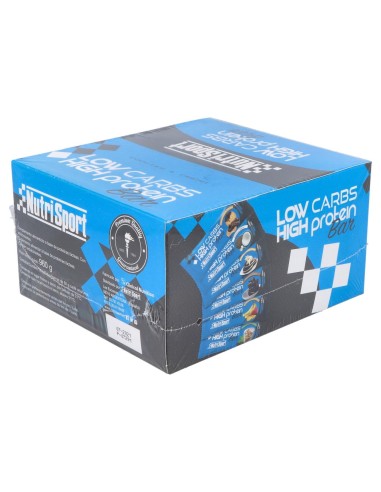 Nutrisport Barritas Low Carbs Cookies Y Crema 16Uds