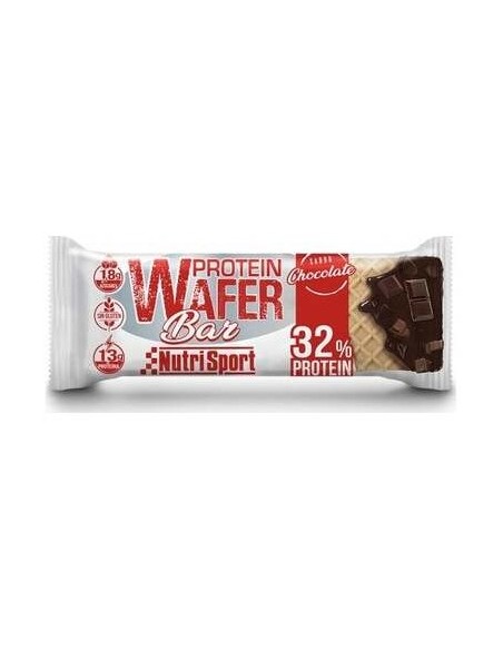 Nutrisport Protein Wafer Bar Chocolate 15 Barritas