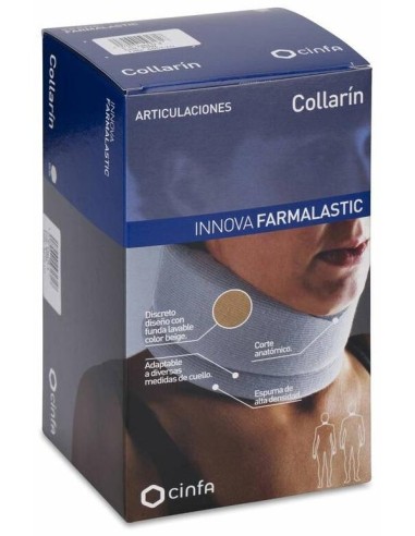 Farmalastic Innova Collarín Cervical Adultos Talla Única, 1 Ud