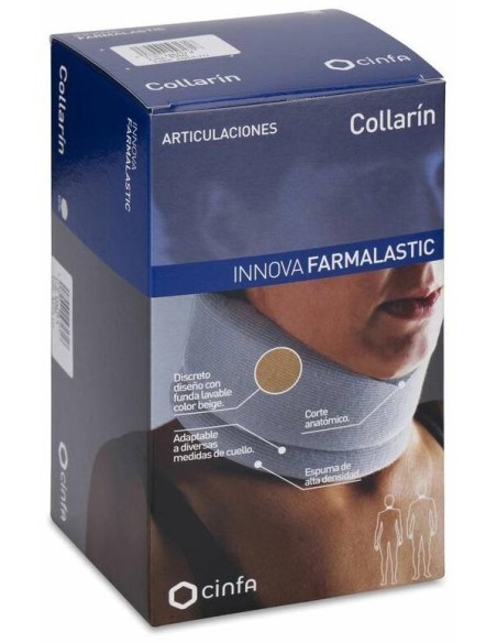 Farmalastic Innova Collarín Cervical Adultos Talla Única, 1 Ud