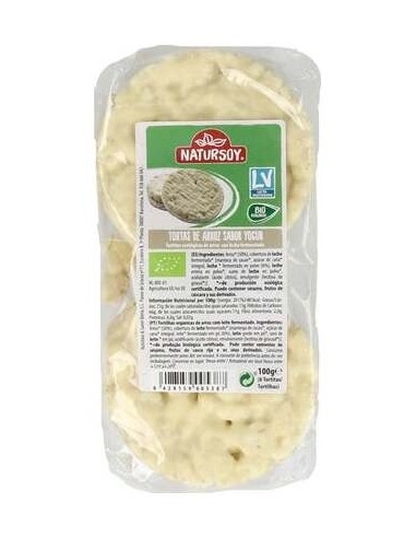 Natursoy Tortas De Arroz Con Yogur 100G