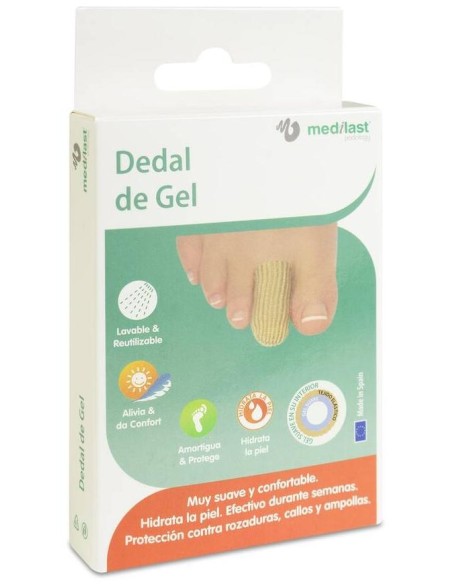 Medilast Dedal De Gel Malla Talla G, 1 Ud