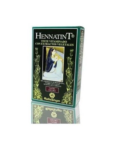 Radhe Shyam Hennatint Caoba Oscuro 60Ml