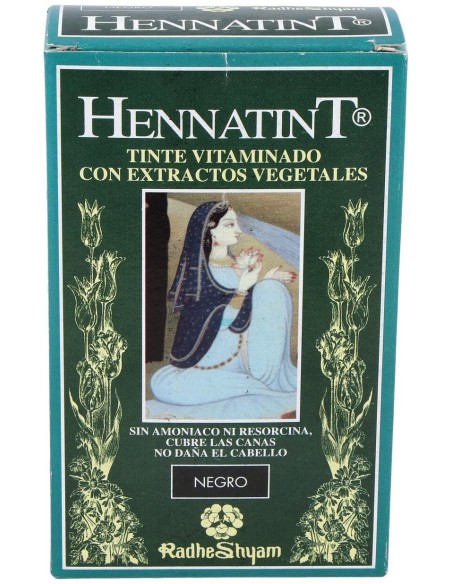 Radhe Shyam Hennatint Negro 60Ml