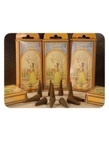 Scented Garden Natural Cono Incienso 12Uds