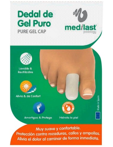 Medilast Dedal De Gel Puro Pequeño, 1 Ud