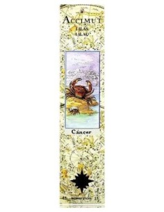 Radhe Shyam Incienso Stick Accimut Cancer Lilas 15Uds