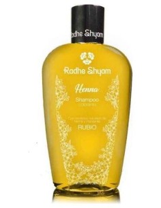 Radhe Shyam Champú Henna Color Rubio 400Ml