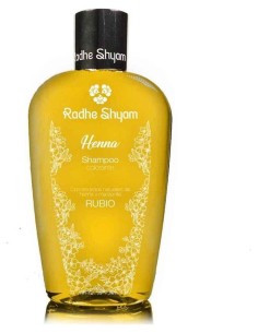 Radhe Shyam Champú Henna Color Rubio 400Ml 2