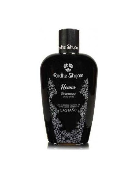Radhe Shyam Champú Henna Color Castaðo 400Ml