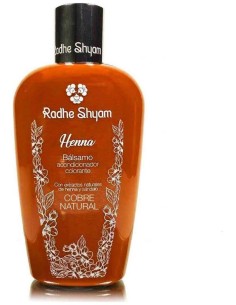Radhe Shyam Bálsamo Acondicionador Henna Color Cobre 400Ml 2