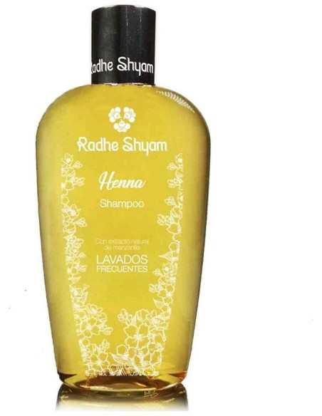 Radhe Shyam Champú Henna Cabello Frecuentes 400Ml