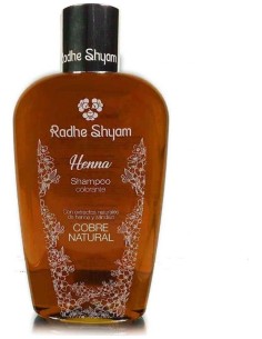 Radhe Shyam Champú Henna Color Cobre 400Ml 2