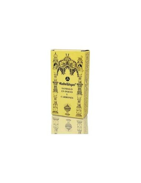 Radhe Shyam Incienso Sandalo En Polvo Y Carbones 100G