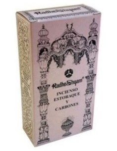 Radhe Shyam Incienso Alcanfor Y Carbones 100G