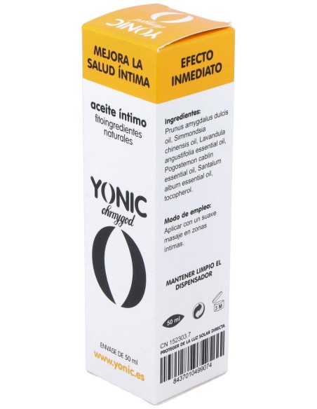 Yonic Aceite Intimo Para Mujer 50Ml.