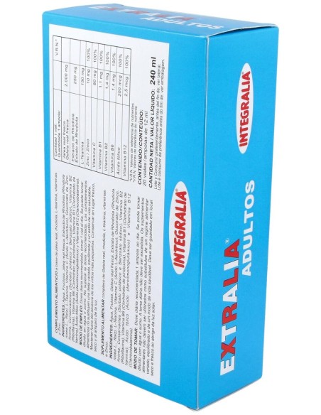 Integralia Extralia Adultos 20 Vialesx12Ml