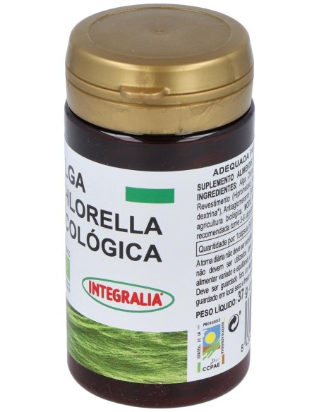 Alga Chlorella Ecologica Integralia 60 Cápsulas
