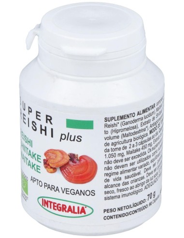 Integralia Super Reishi Plus 90 Cápsulas