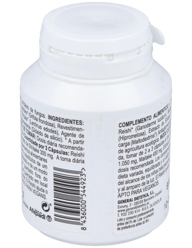 Integralia Super Reishi Plus 90 Cápsulas