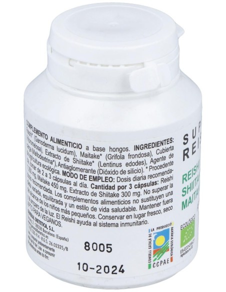Integralia Super Reishi Plus 90 Cápsulas