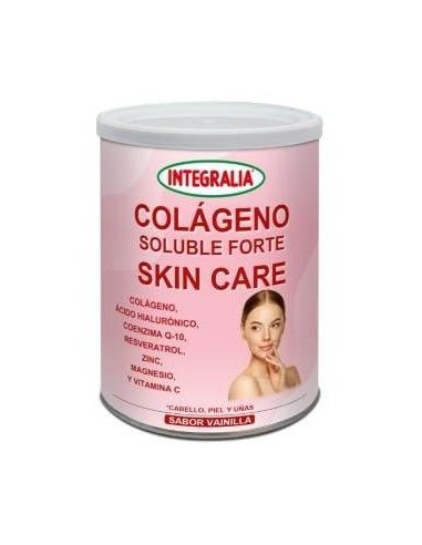 Integralia Colageno Soluble Forte Skin Care Sabor Vainilla 360G