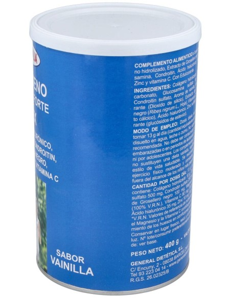 Integalia Colageno Soluble Forte Flex Sabor Vainilla 400G