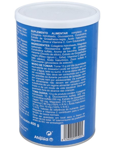 Integalia Colageno Soluble Forte Flex Sabor Vainilla 400G