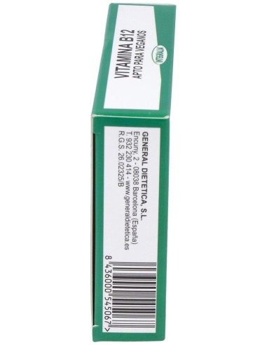 Vitamina B12 Integralia 30 Capsulas