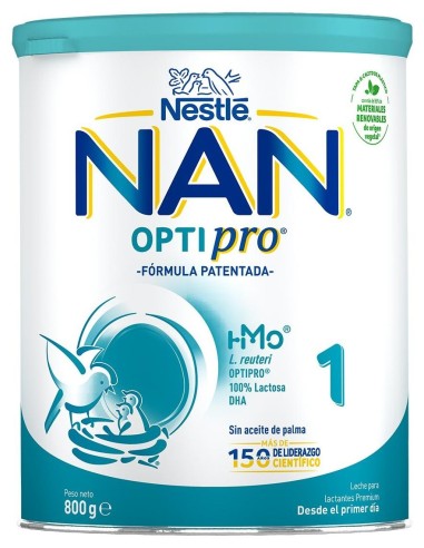 Nan Optipro 1 Leche En Polvo, 800 G