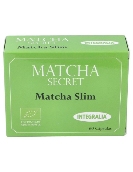 Té Matcha + Alcachofa + Cardo Mariano Integralia 60 Capsulas